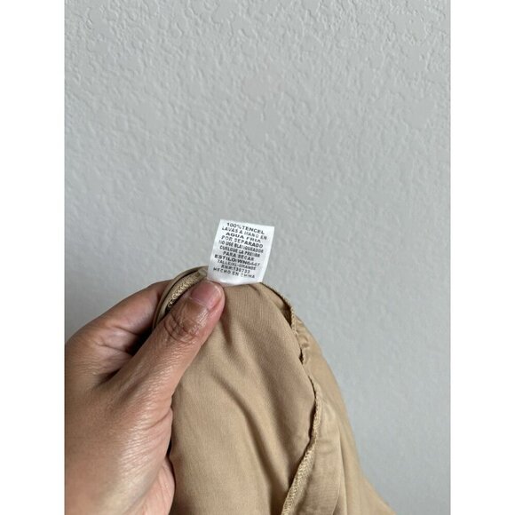 Umgee Women’s Taupe Button Drawstring Waist Cuffed Hem Romper Plus Size XL NEW - Picture 13 of 13